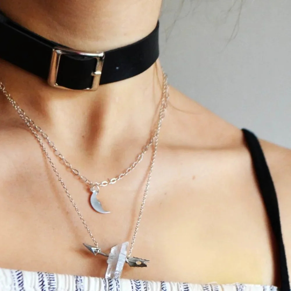 GENUINE Leather Classic CHOKER / Bracelet/Choker/Necklace